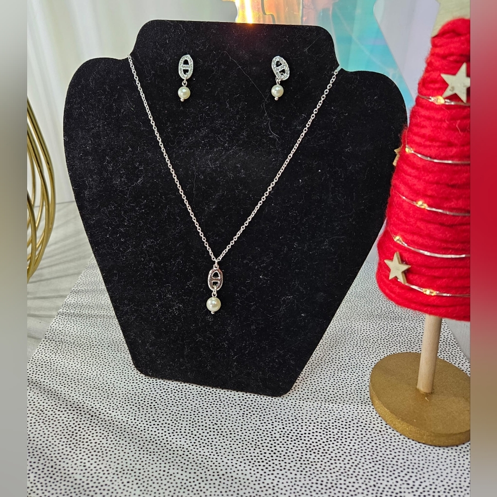 NWT Necklace and Earrings Set